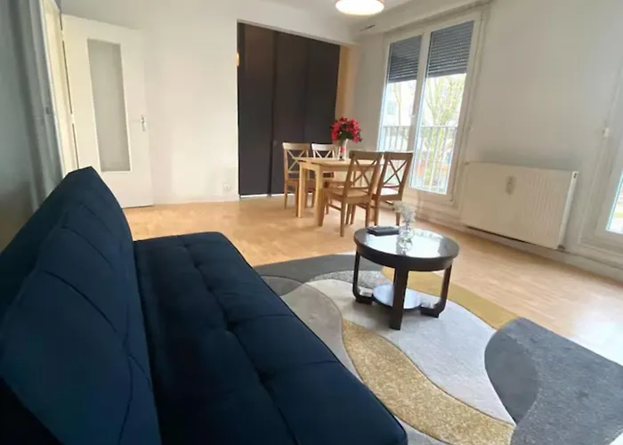 Appartement ღ Le Quai - T3 Proche Centre Ville&Gare